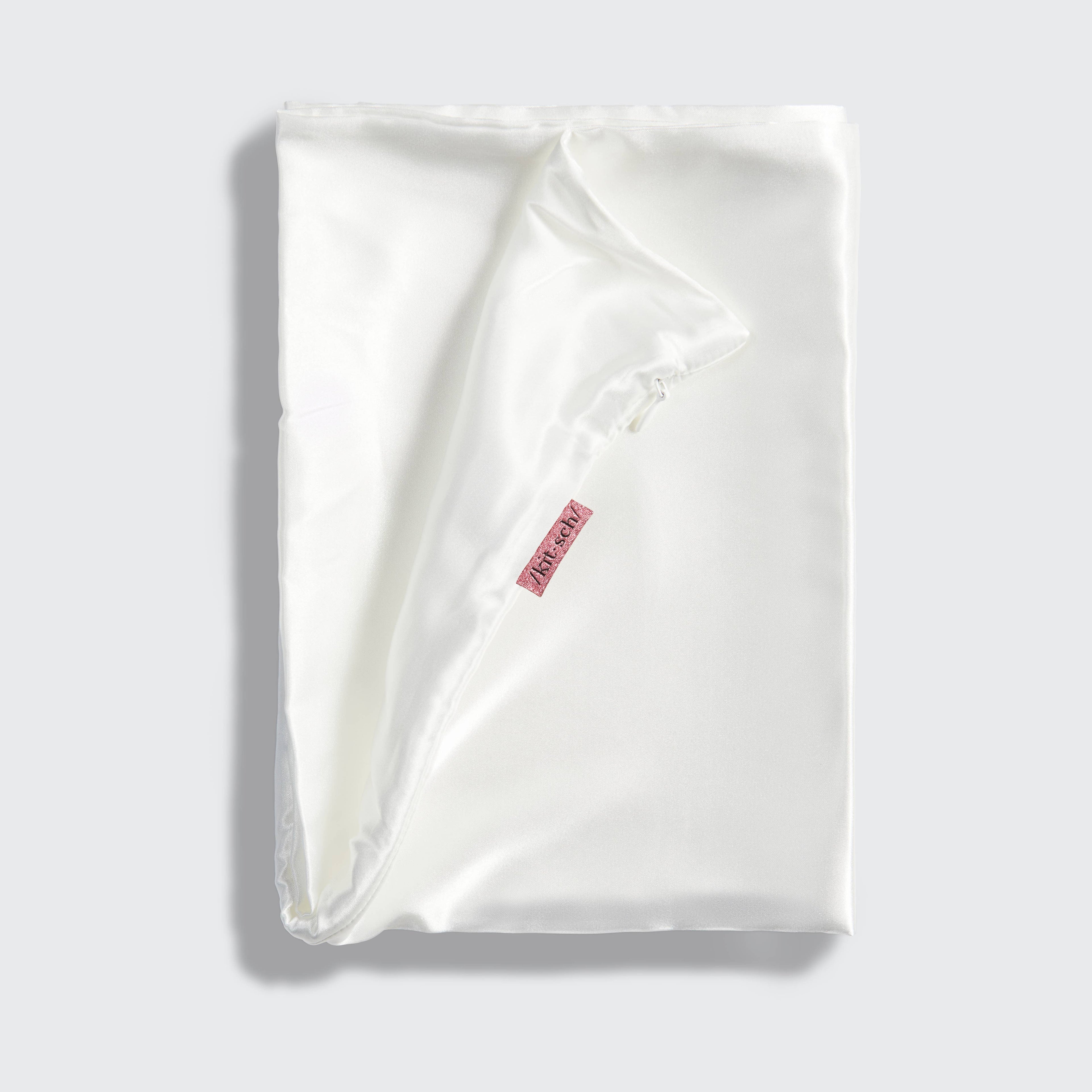 Satin Pillowcase Standard - Ivory